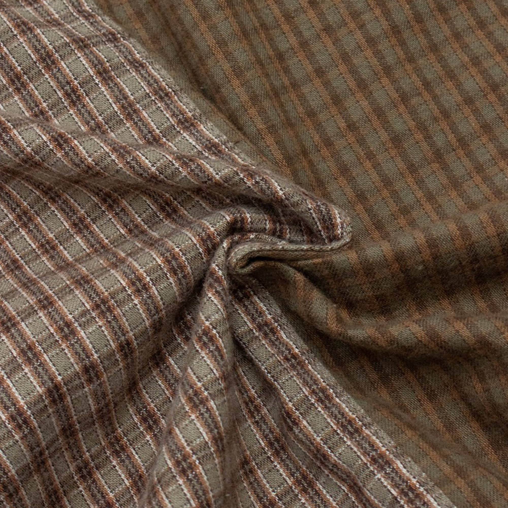 Comme des Garcons Homme Shirt HP-B021-051-2 Khaki/Brown