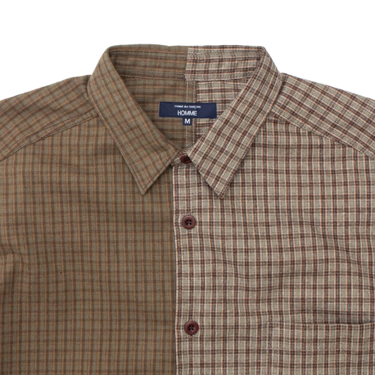 Comme des Garcons Homme Shirt HP-B021-051-2 Khaki/Brown