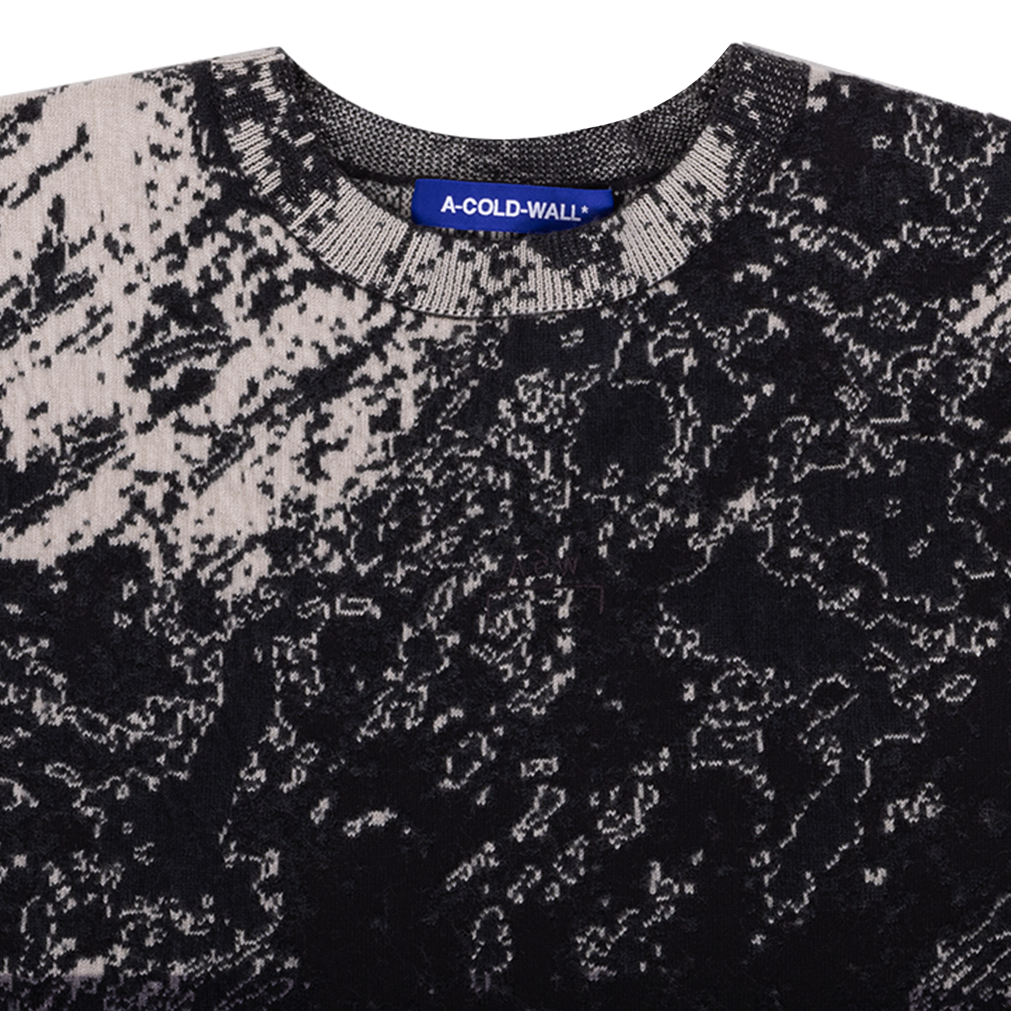 A-COLD-WALL* Composite Knit Crewneck Beige Bone