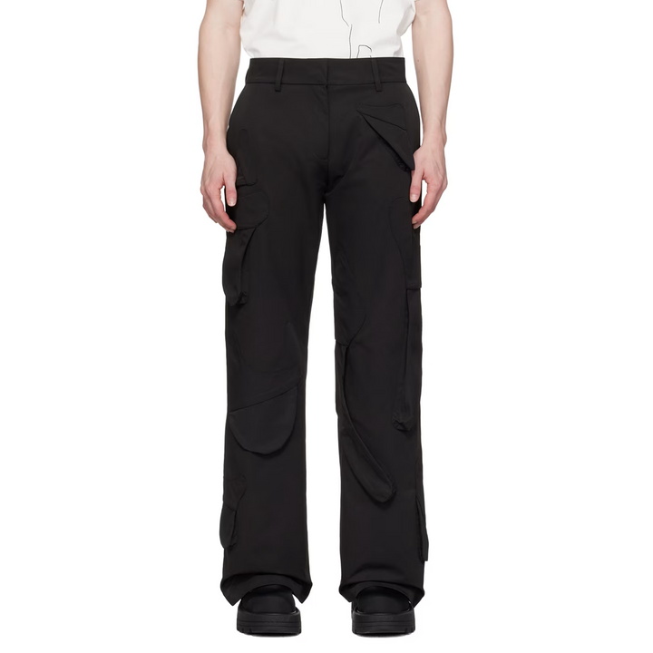 Heliot Emil Conflagrant Cargo Pants Black