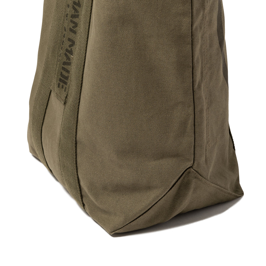 Human Made Military Tote Olive Drab HM29GD014