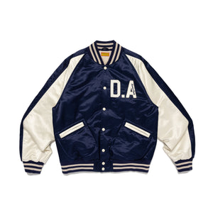 Human Made Satin Stadium Jacket Navy HM29JK020N