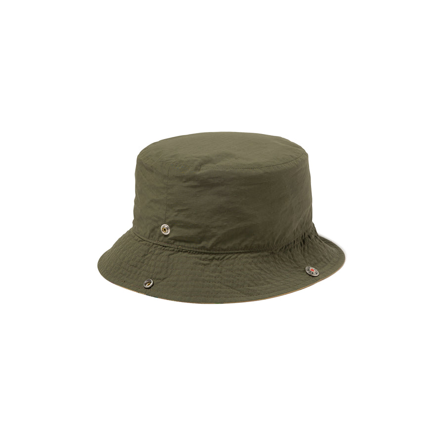 Human Made Reversible Bucket Hat Beige HM29GD019