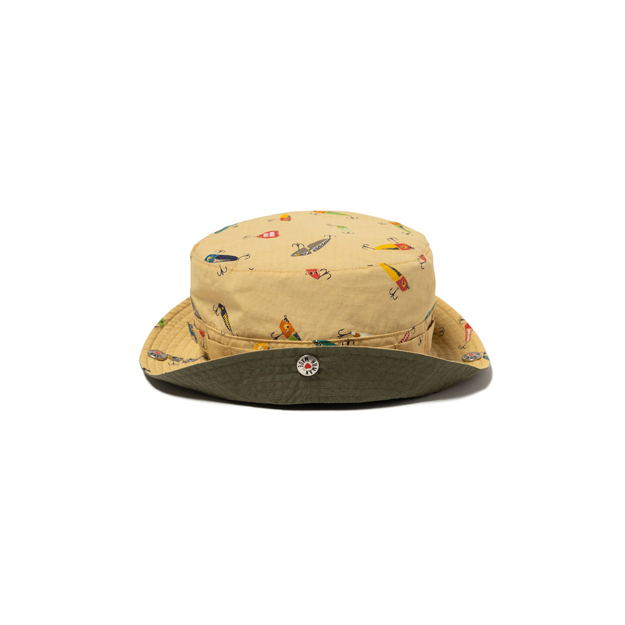 Human Made Reversible Bucket Hat Beige HM29GD019