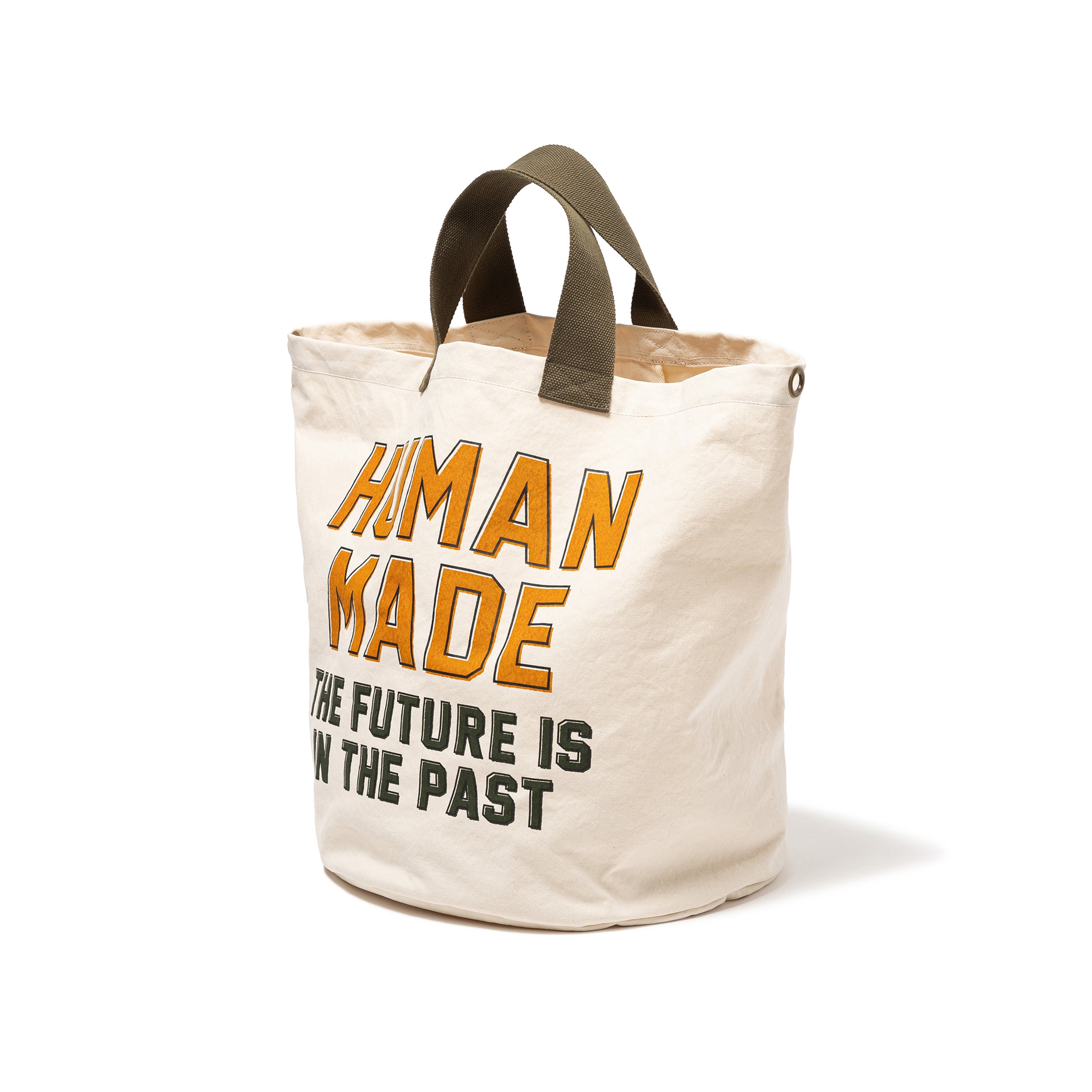Human Made Canvas Tote Large White HM29GD055