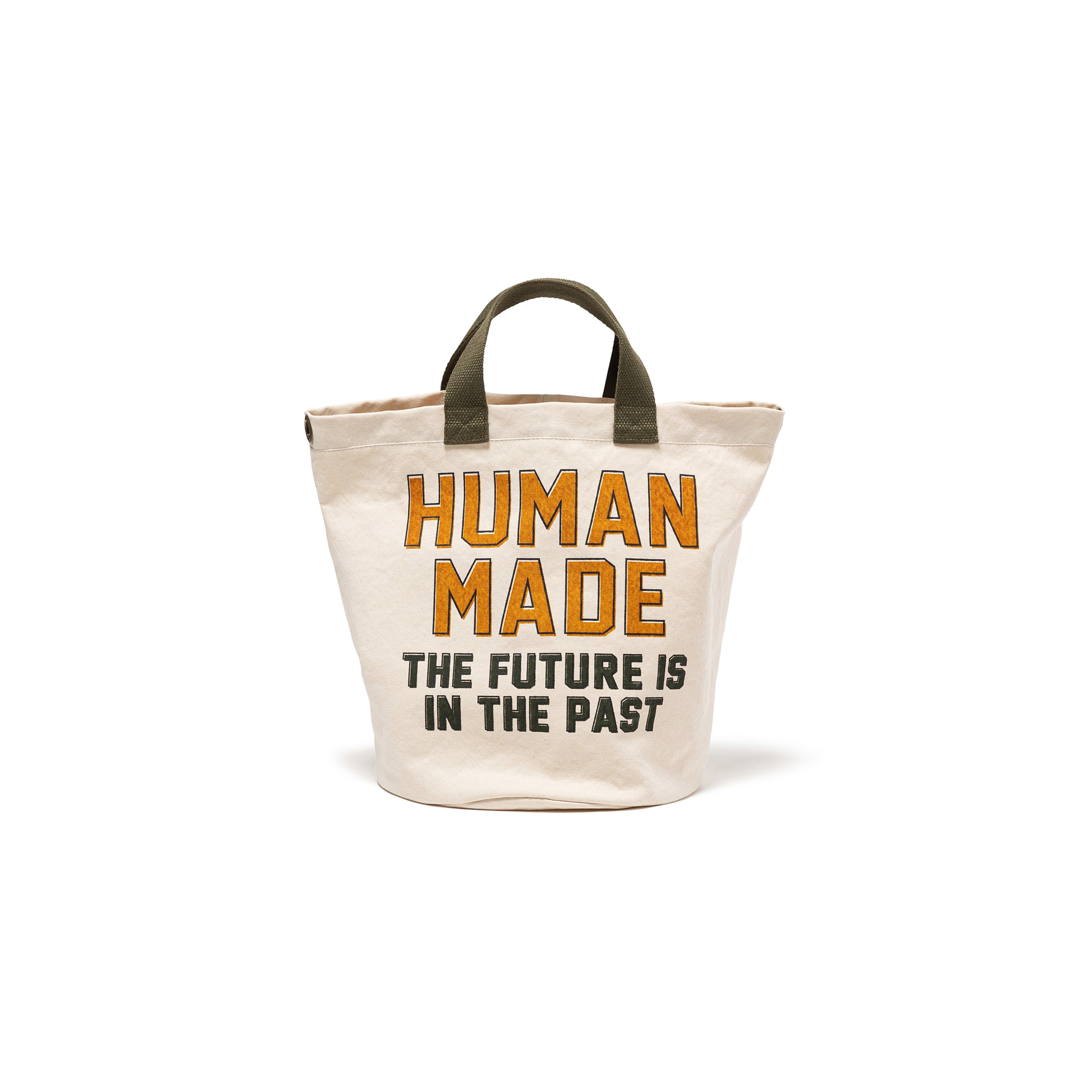 Human Made Canvas Tote Small White HM29GD056