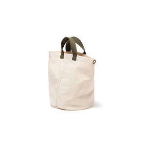 Human Made Canvas Tote Small White HM29GD056