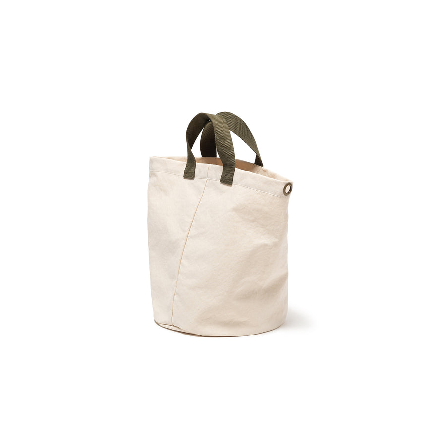 Human Made Canvas Tote Small White HM29GD056