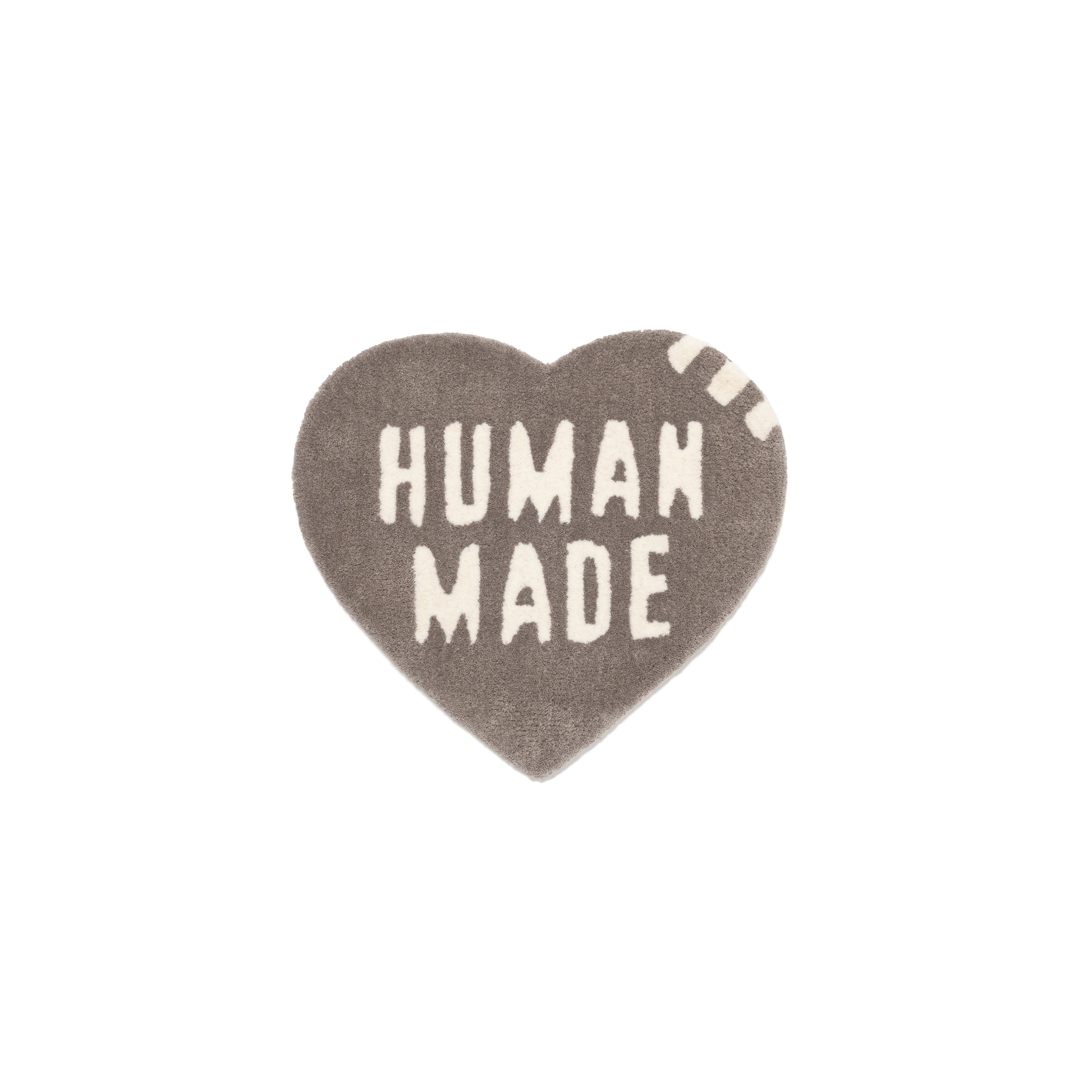 Human Made Heart Rug Small Gray HM29GD072G