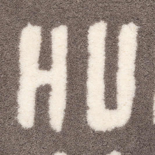 Human Made Heart Rug Small Gray HM29GD072G