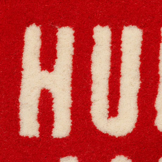 Human Made Heart Rug Small Red HM29GD072R