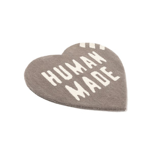 Human Made Heart Rug Medium Gray HM29GD073G