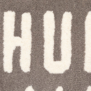 Human Made Heart Rug Medium Gray HM29GD073G