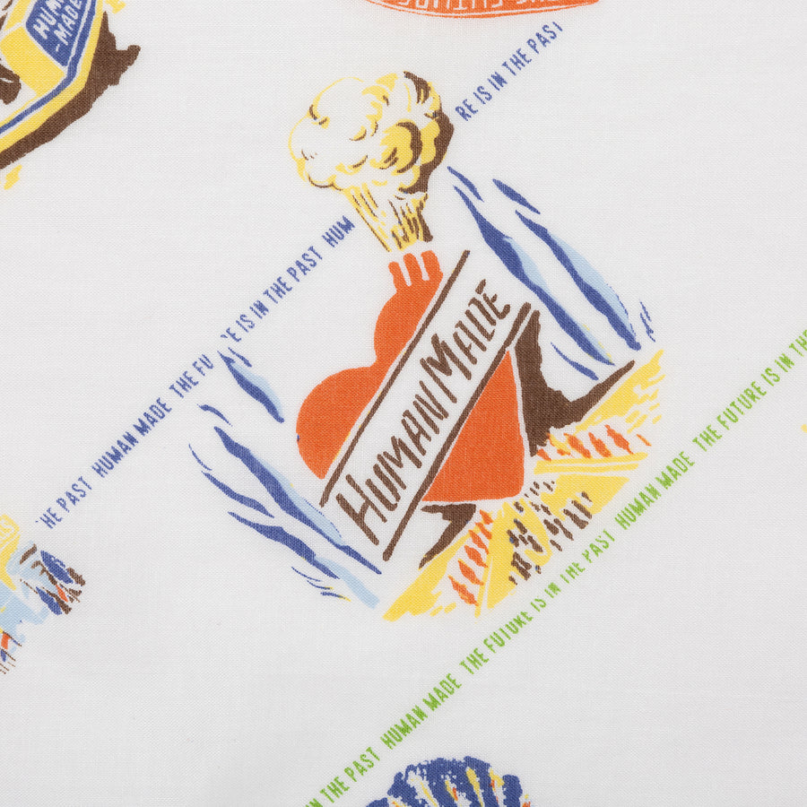 Human Made Bandana White HM29GD076W