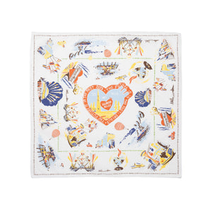 Human Made Big Bandana White HM29GD077