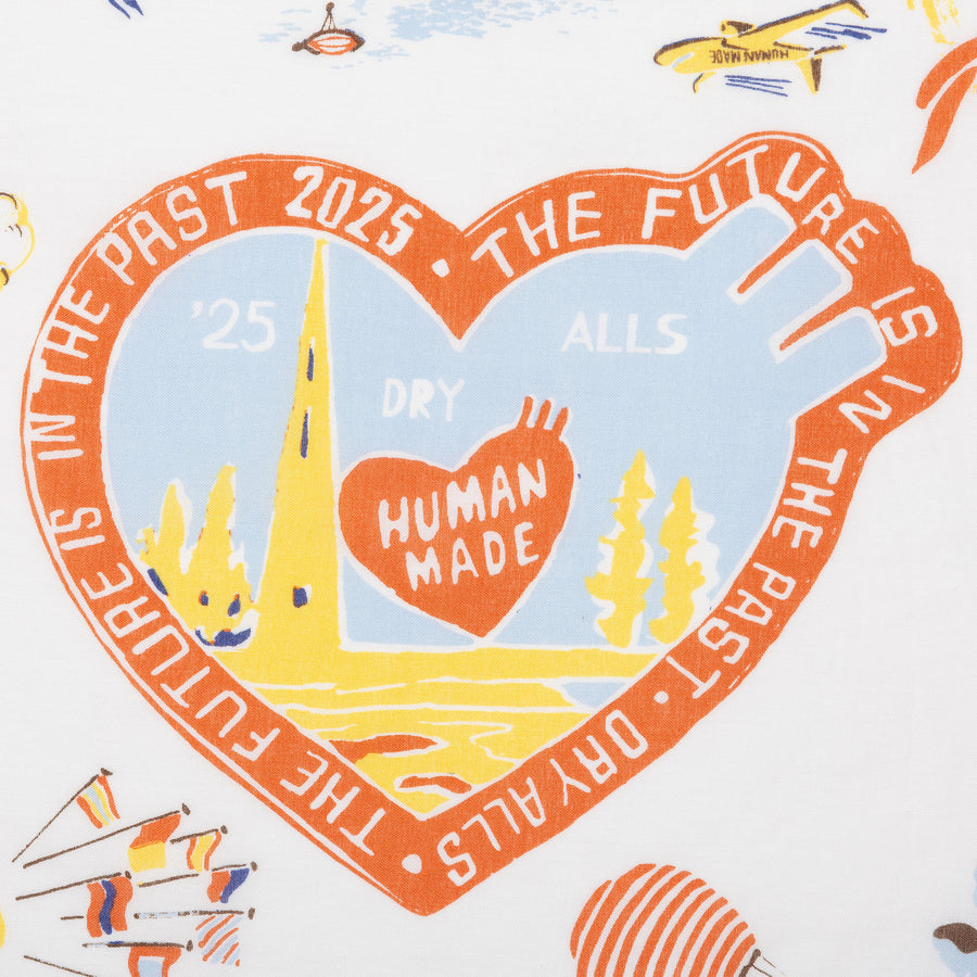 Human Made Big Bandana White HM29GD077