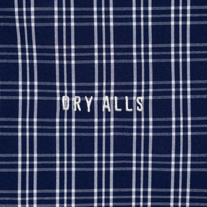 Human Made Check BD Shirt Navy HM29SH012N