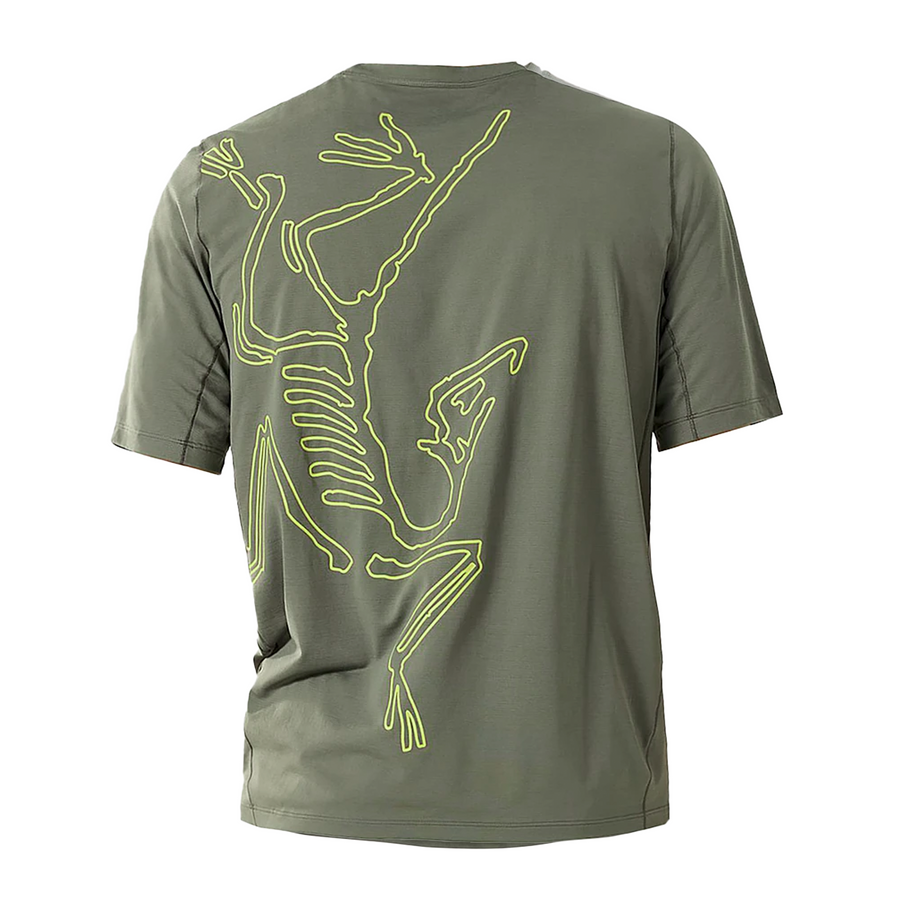 Arc'teryx Cormac Arc'Bird Logo T-Shirt Forage Heather X00000799402