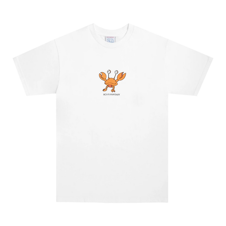 Sci-Fi Fantasy Crab T-Shirt White