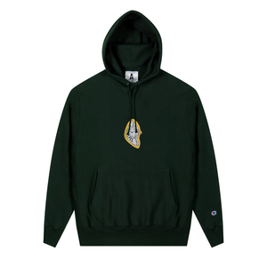 For The Homies Crashed Pullover Sweat Dark Green