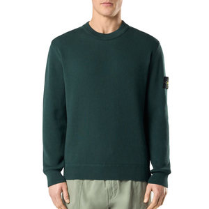 Stone Island Crew Neck Bottle Green K1S155100005