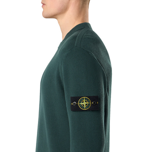 Stone Island Crew Neck Bottle Green K1S155100005