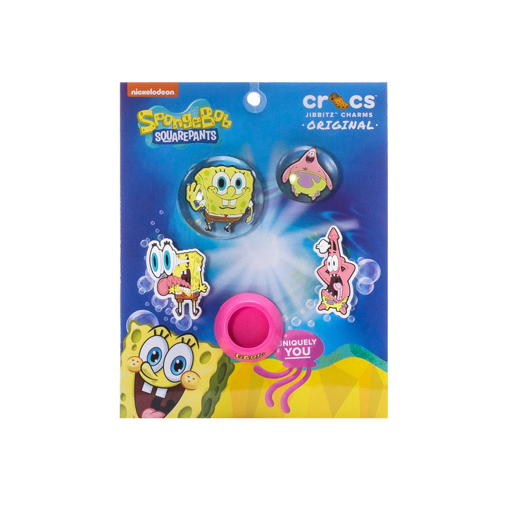 Crocs Spongebob Bubble 5Pck Jibbitz Charms 10013556