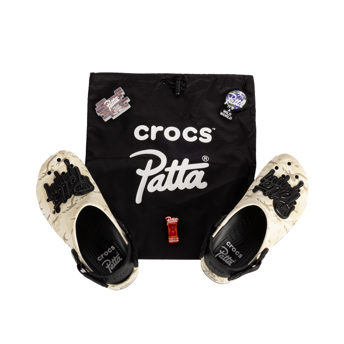 Crocs x Patta Classic Clog Almost White
