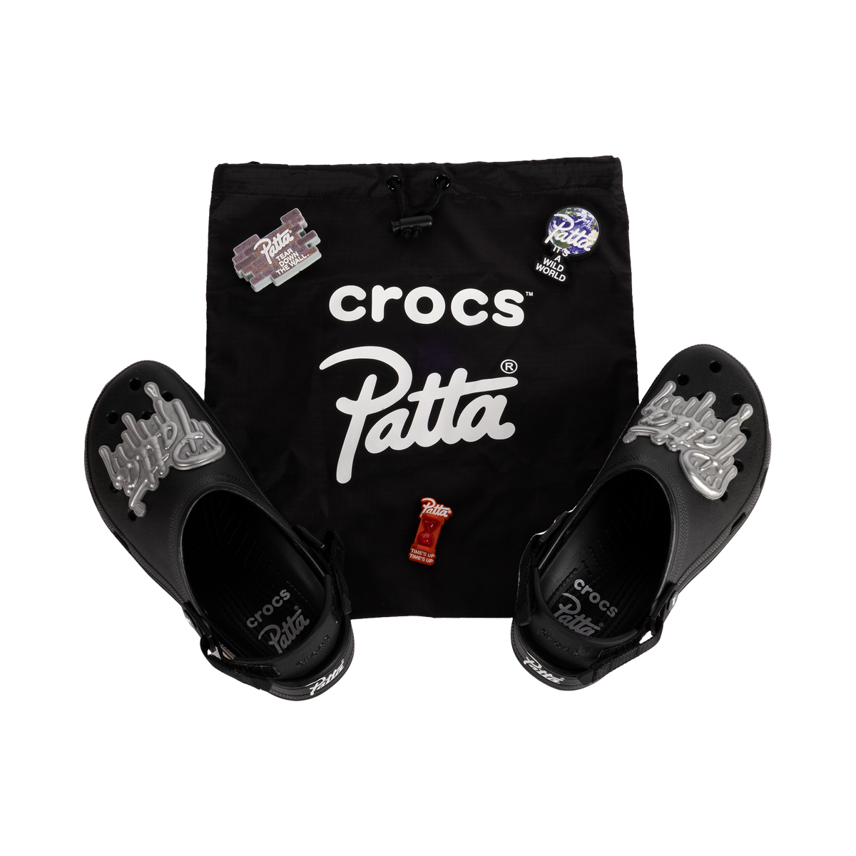 Crocs x Patta Classic Clog Black