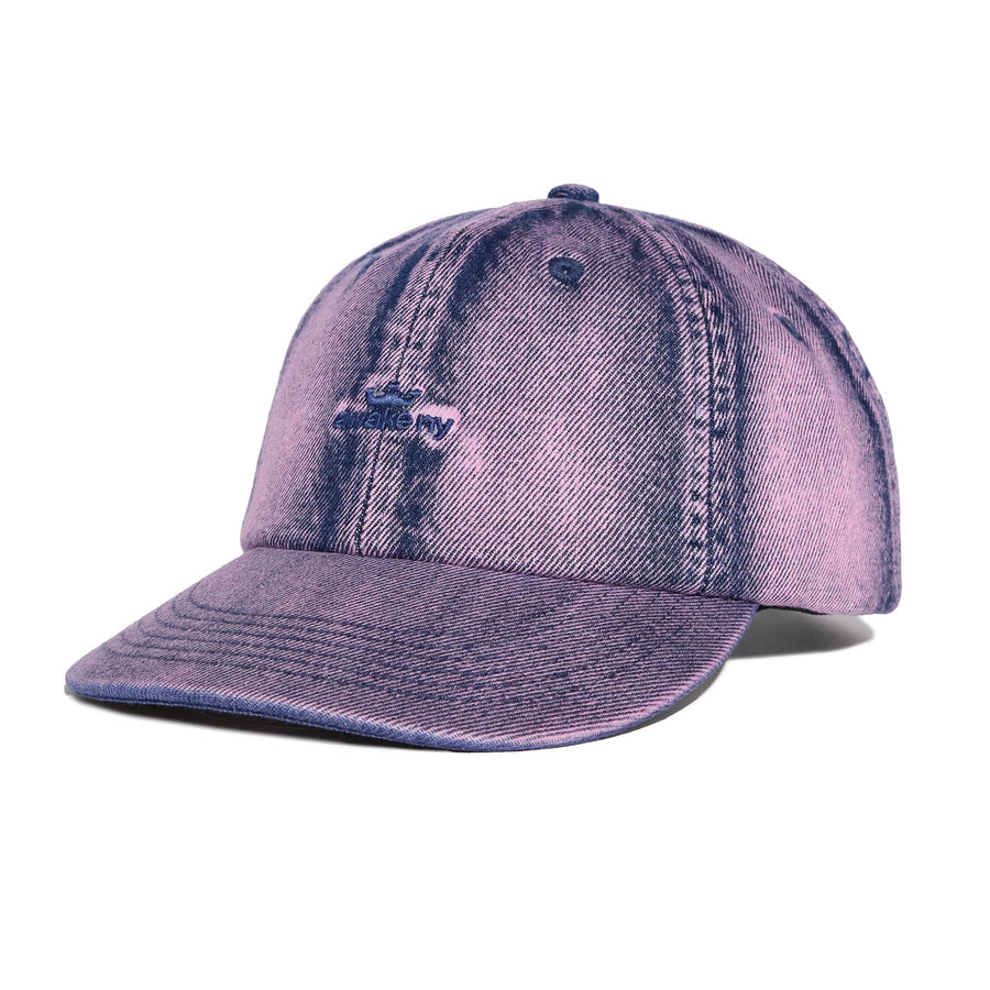 Awake NY Crown Logo Denim Hat Pink