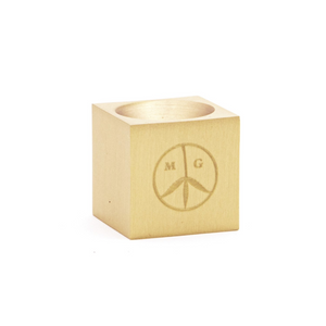 Mister Green Cube Brass Burner Brass