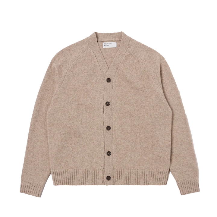 Universal Works David Cardigan Fawn