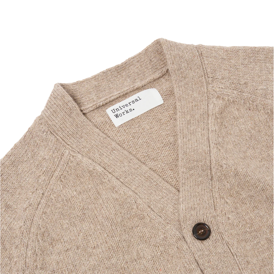 Universal Works David Cardigan Fawn