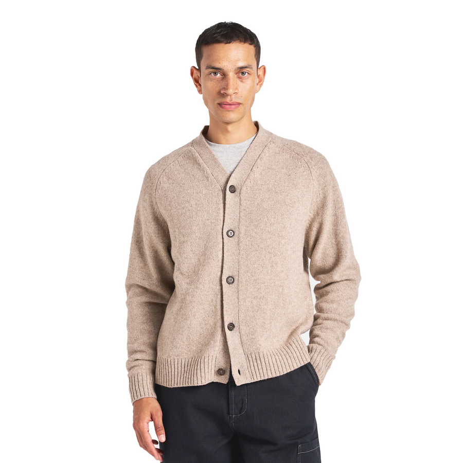 Universal Works David Cardigan Fawn