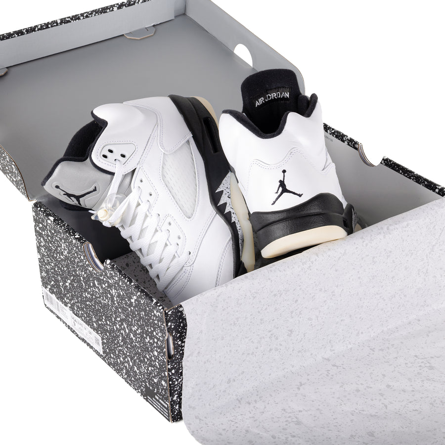 Nike Air Jordan 5 Retro "White and Black" DD0587-110