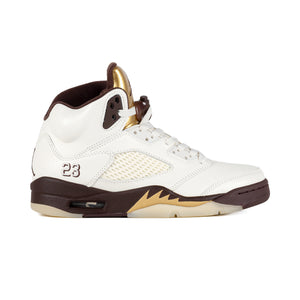 Nike Women's Air Jordan 5 Retro Earth/Metallic Gold/Sail/Muslin DD9336-200