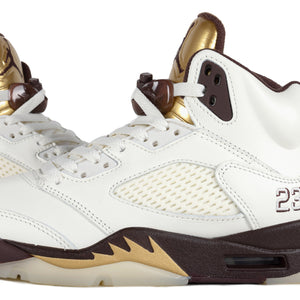 Nike Women's Air Jordan 5 Retro Earth/Metallic Gold/Sail/Muslin DD9336-200