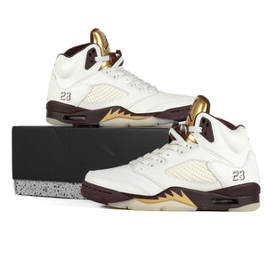 Nike Women's Air Jordan 5 Retro Earth/Metallic Gold/Sail/Muslin DD9336-200