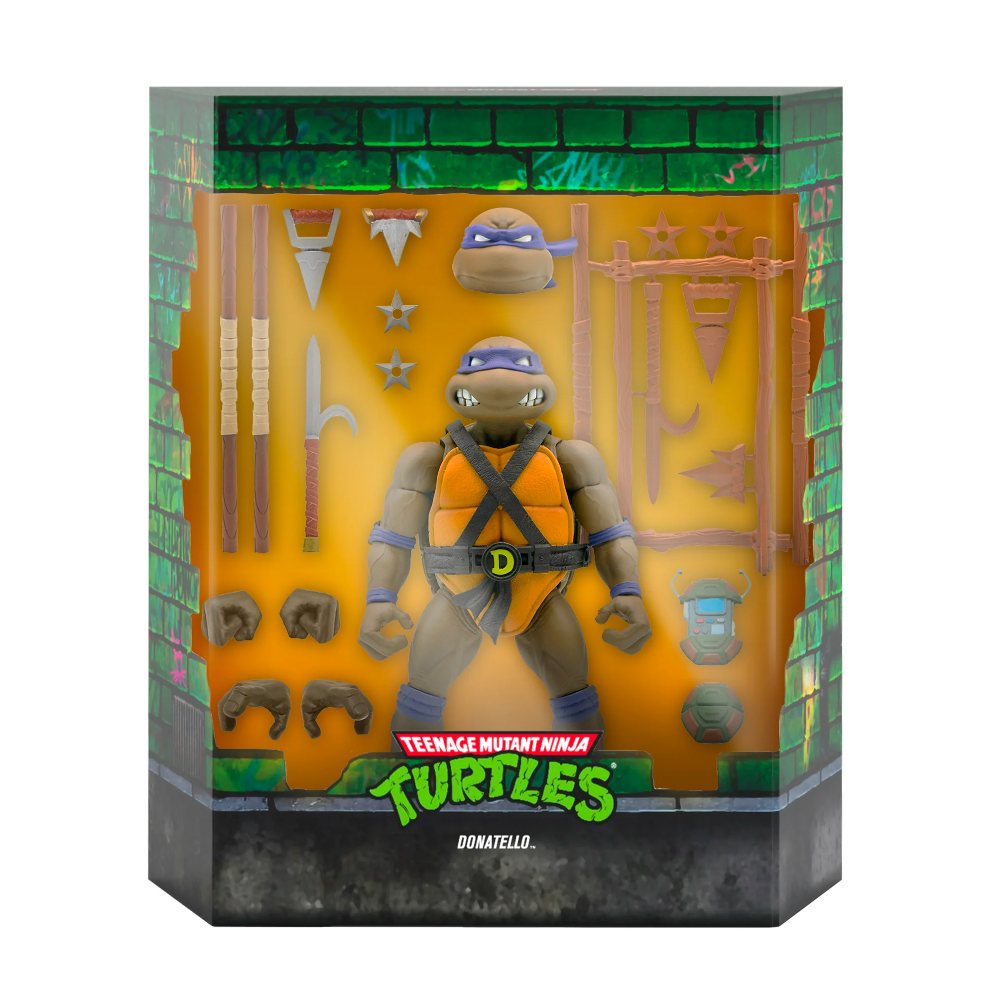 Super7 Teenage Mutant Ninja Turtles Ultimates Donatello – Laced