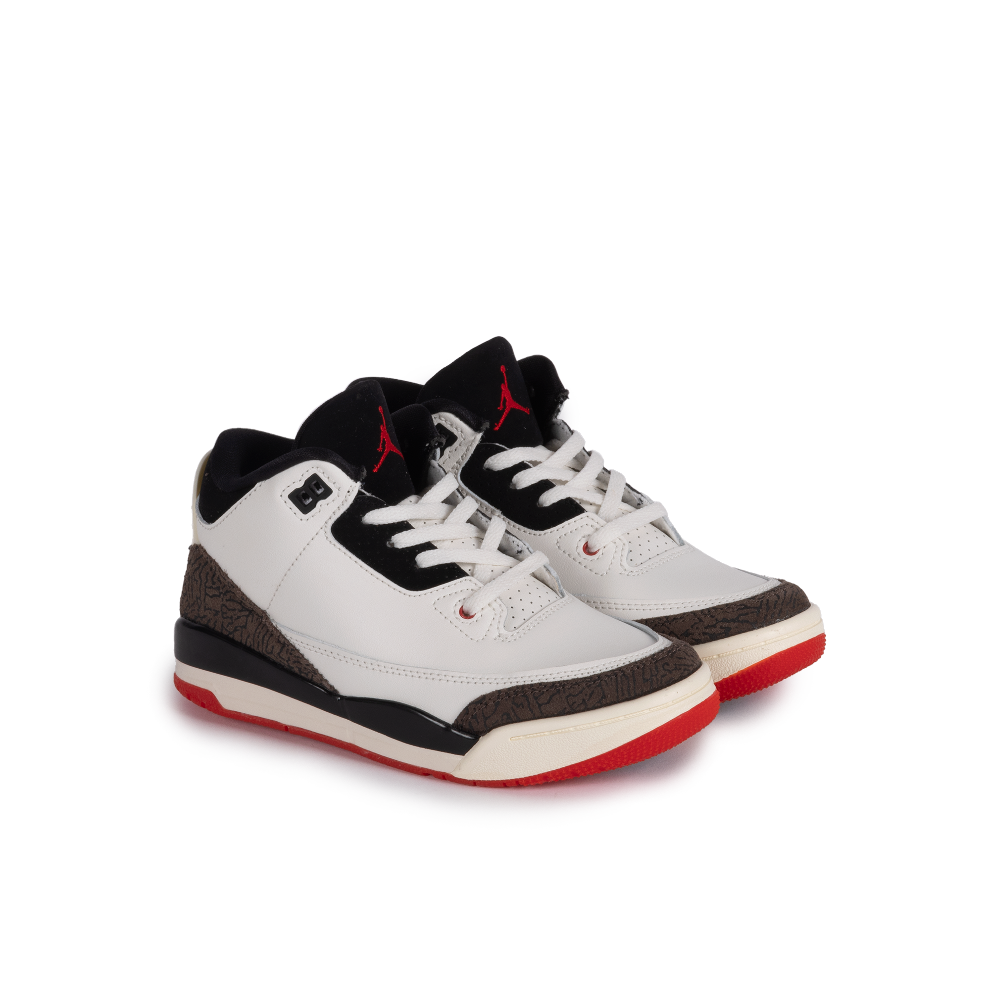 Nike Jordan 3 Retro (PS) "World's Best" Sail/Black/Univ Red/Pale Ivory DM0966-103