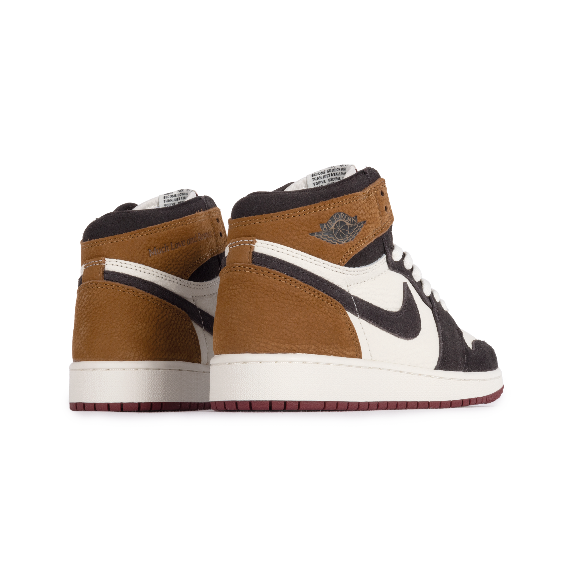 Nike Air Jordan 1 High OG "Love Letter" (GS) Shadow Brown/Multi/Color FD1437-201