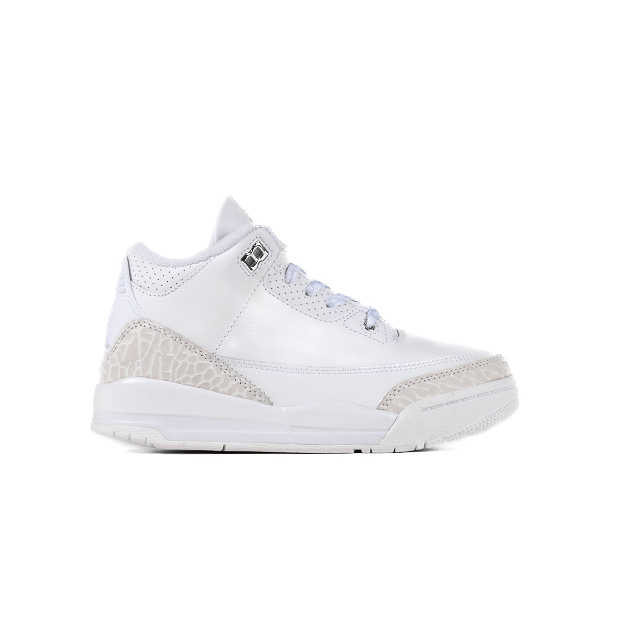 Nike Air Jordan 3 Retro (PS) White/Metallic Silver/White DM0966-111