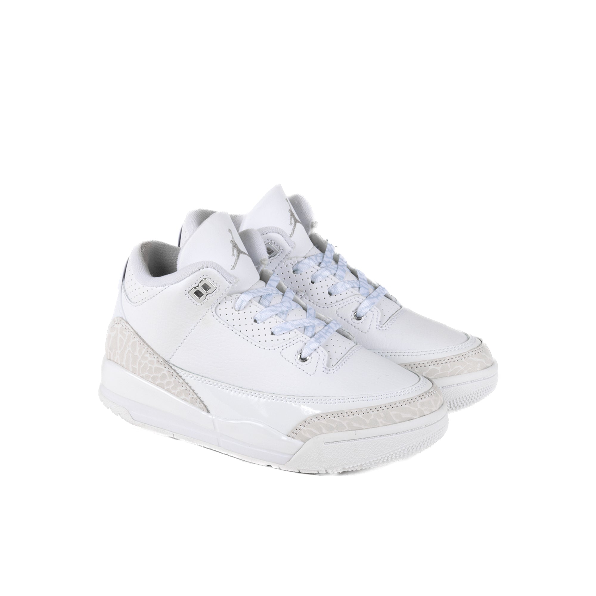 Nike Air Jordan 3 Retro (PS) White/Metallic Silver/White DM0966-111