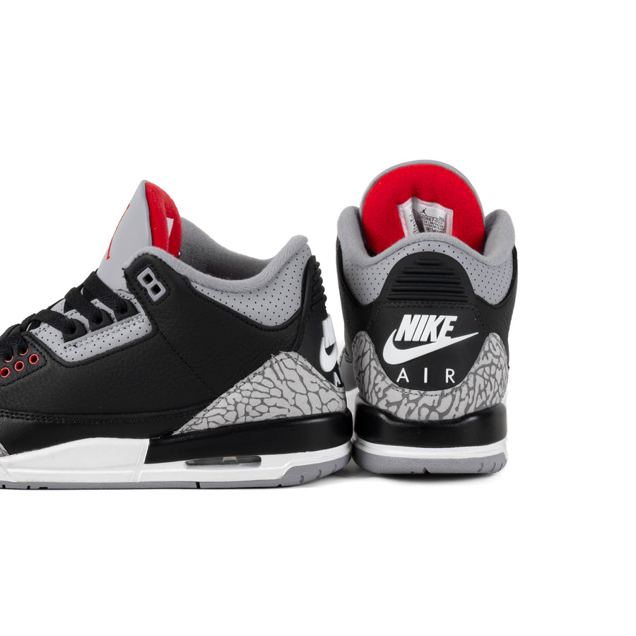 Nike Air Jordan 3 Retro Black/Fire Red/Cement Grey/Summit White DM0967-010