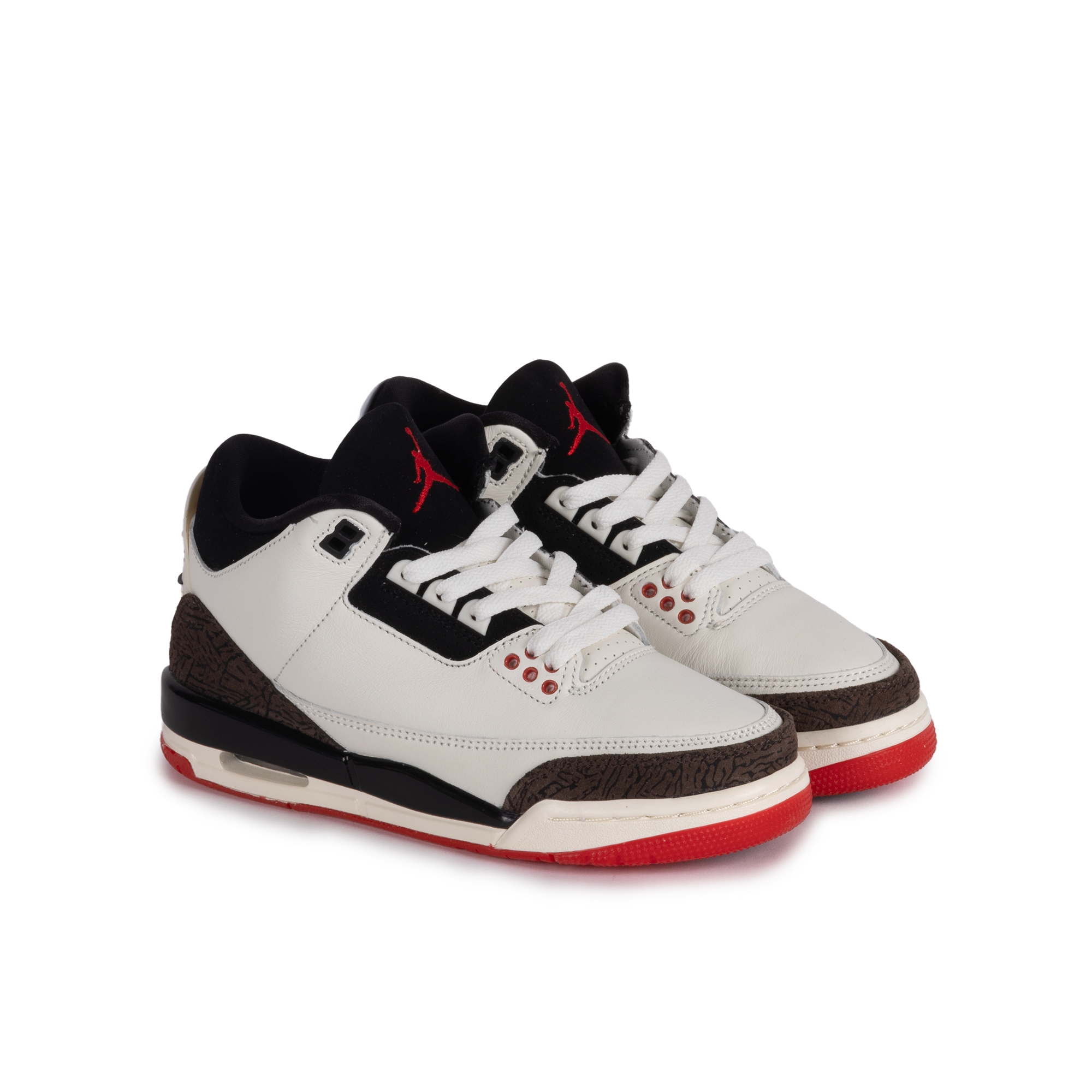 Nike Air Jordan 3 Retro (GS) "World's Best" Sail/Black/Univ Red/Pale Ivory DM0967-103