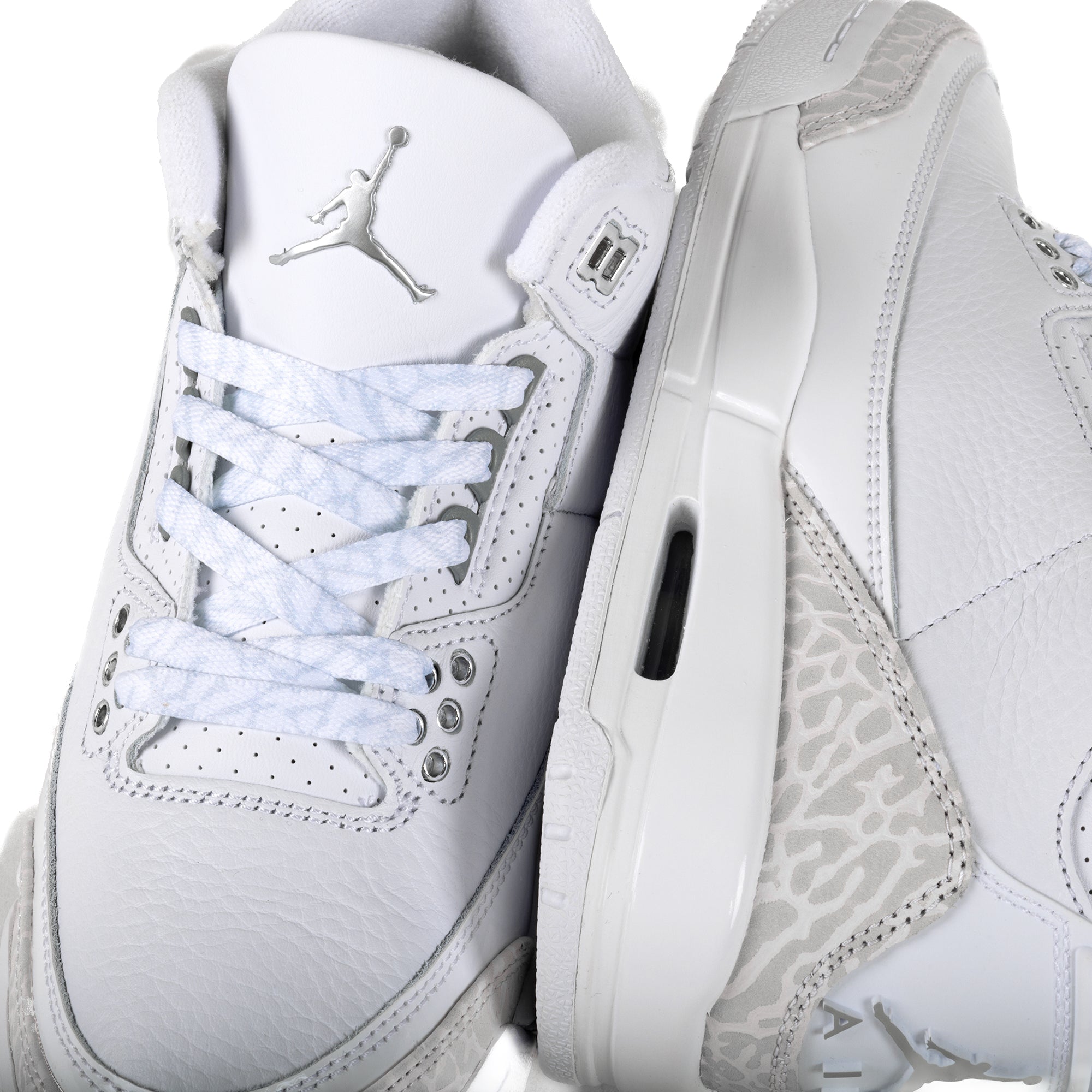 Nike Air Jordan 3 Retro (GS) White/Metallic Silver/White DM0967-111