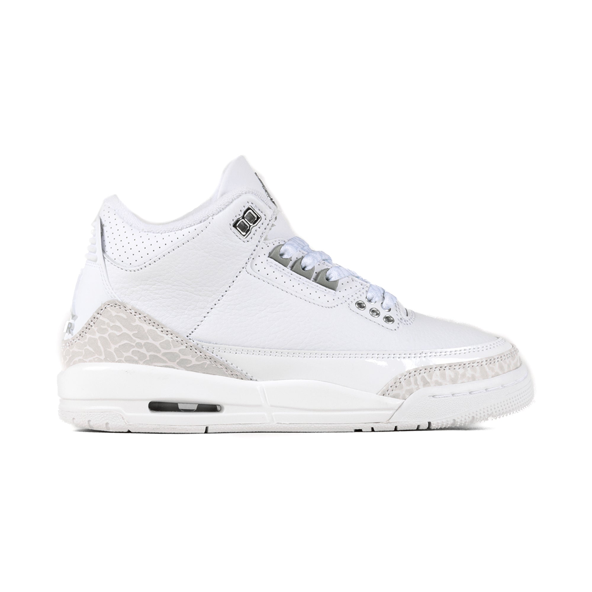 Nike Air Jordan 3 Retro (GS) White/Metallic Silver/White DM0967-111