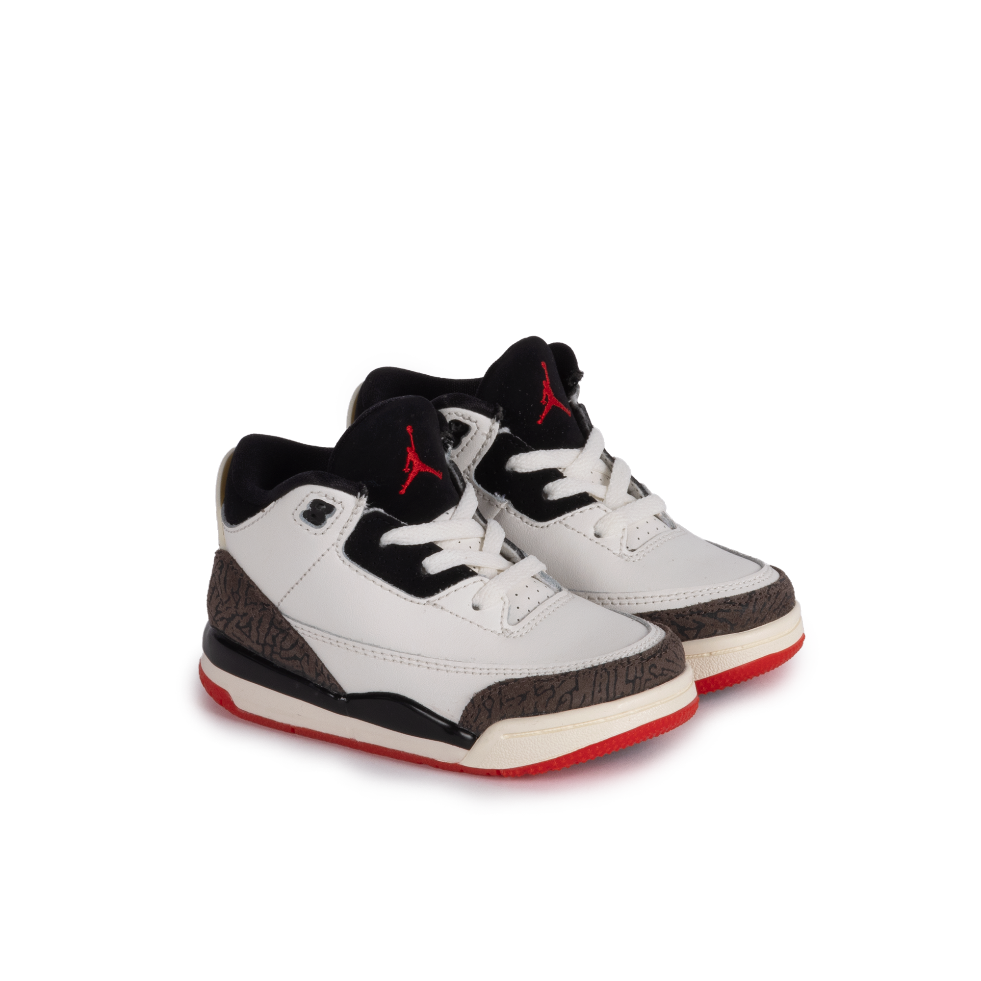 Nike Jordan 3 Retro (TD) "World's Best" Sail/Black/Univ Red/Pale Ivory DM0968-103