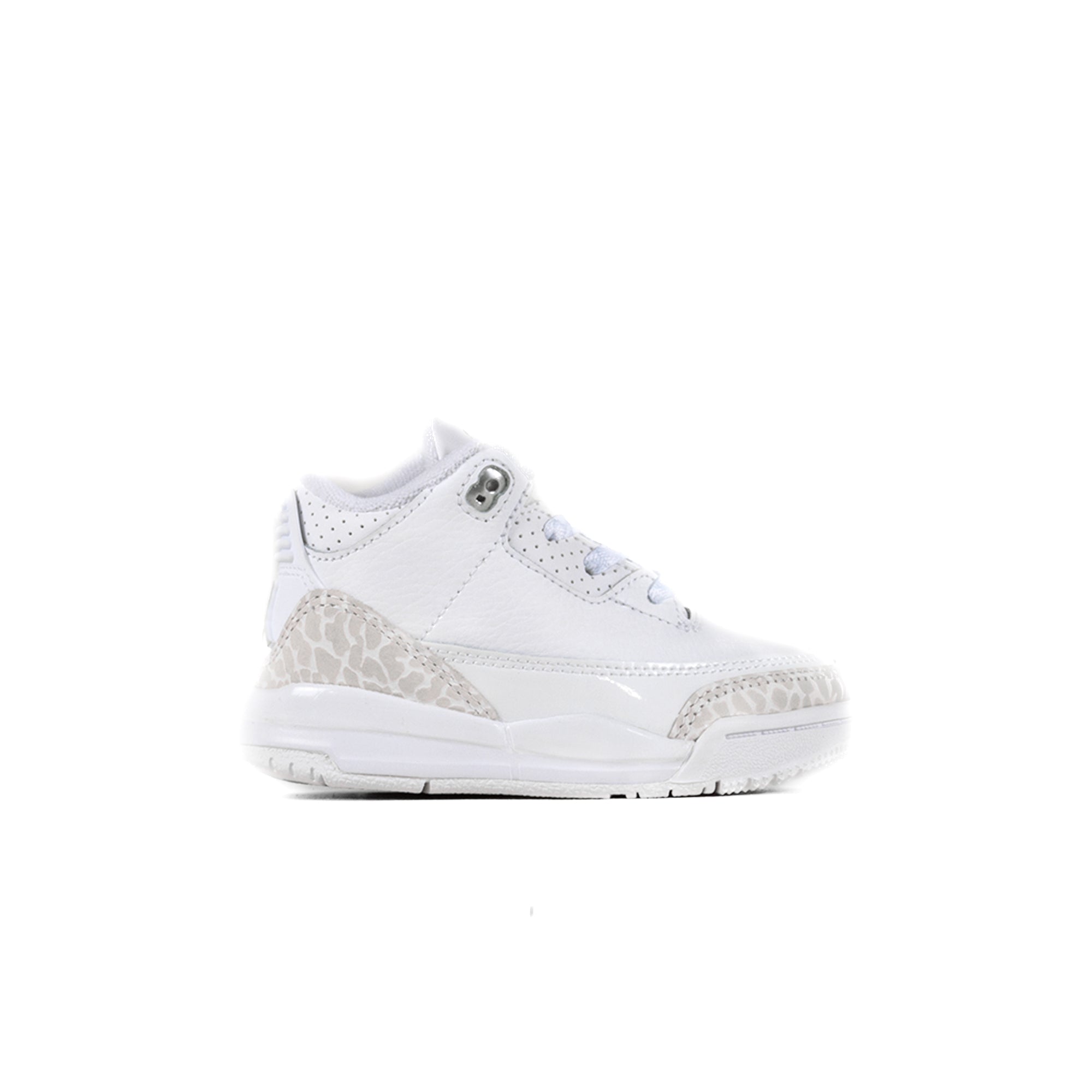 Nike Air Jordan 3 Retro (TD) White/Metallic Silver/White DM0968-111