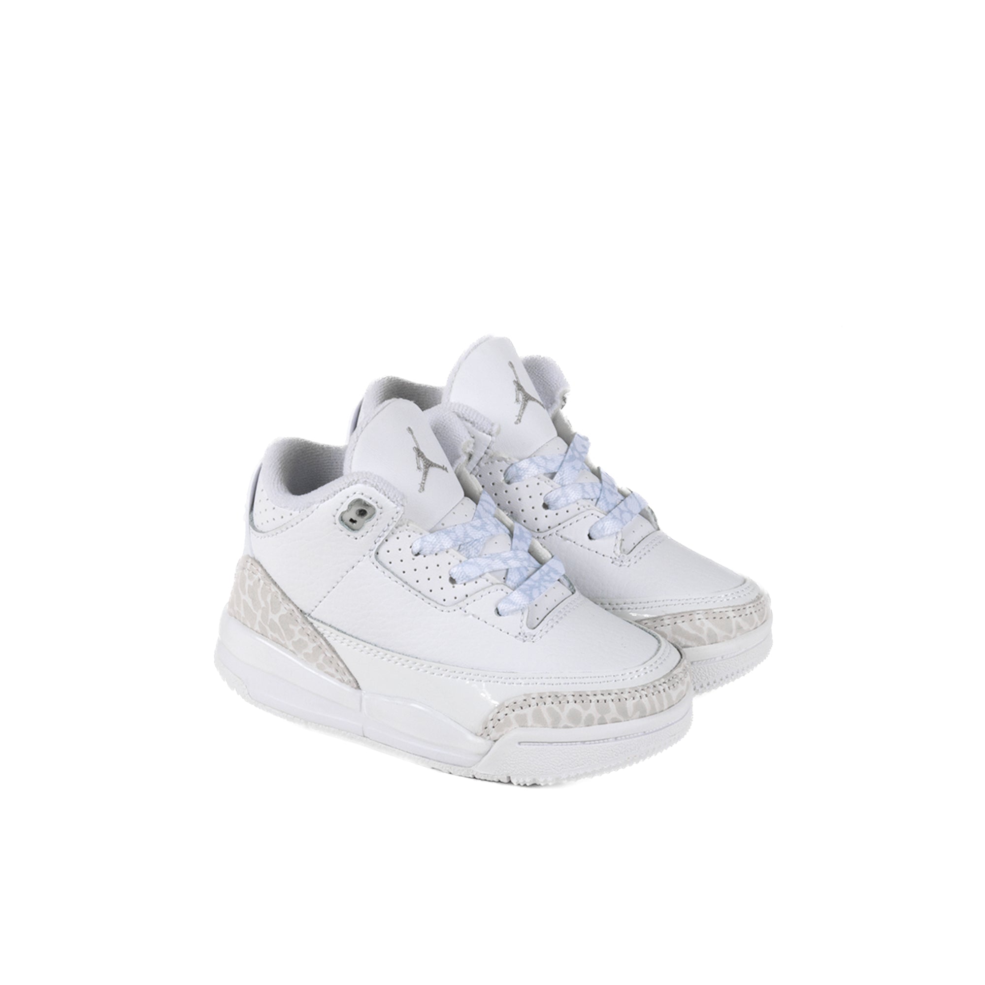 Nike Air Jordan 3 Retro (TD) White/Metallic Silver/White DM0968-111